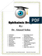 Ophthalmic Drugs Guide by Dr. Ahmed Selim
