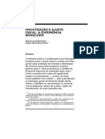 PRIVATIZAÇÃO E AJUSTE FISCAL -- A EXPERIENCIA BRASILERA.pdf
