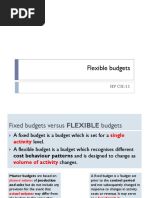 Flexible Budgets