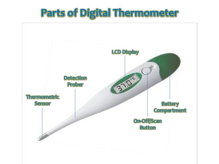 Parts of Digital Thermometer PDF