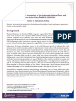 IDN 03-ToR-Formulation of National Food and Nutrition Action Plan-FINAL