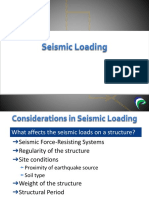 Seismic Loads Factors