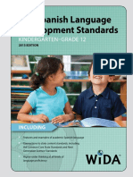 Spanish Language Development Standards PDF
