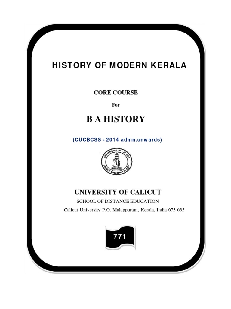 History of Kerala | PDF
