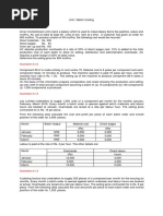 Unit 1 Batch Costing and Contract Cossting