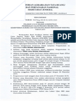Pengumuman Pelamar Lulus Seleksi Administrasi CPNS 2019 PDF