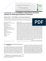 Assessment of The Availability of Agricultural and Forest Residues For Bioenergy Production in Romania