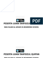 Plakat Peserta Ujian Tahfidzul Qur