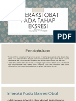 Interaksi Obat Pada Tahap Eksresi