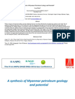 A Synthesis of Myanmar Petroleum Geology PDF