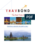 TravBond Reviews Provides Honeymoon Tour Packages in BALI