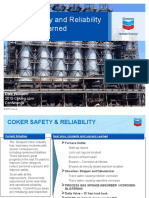 Coker Safety and Reliability Lessons Learned Wilborn Chevron DCU Galveston 2015