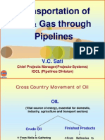 Oil & Gas Transportation Through Pipelines