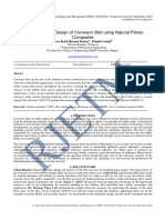 An Approach to Design of Conveyor Belt using Natural Fibres.pdf