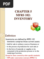 MFRS 102 Inventory Valuation Guide | PDF | Inventory | Cost