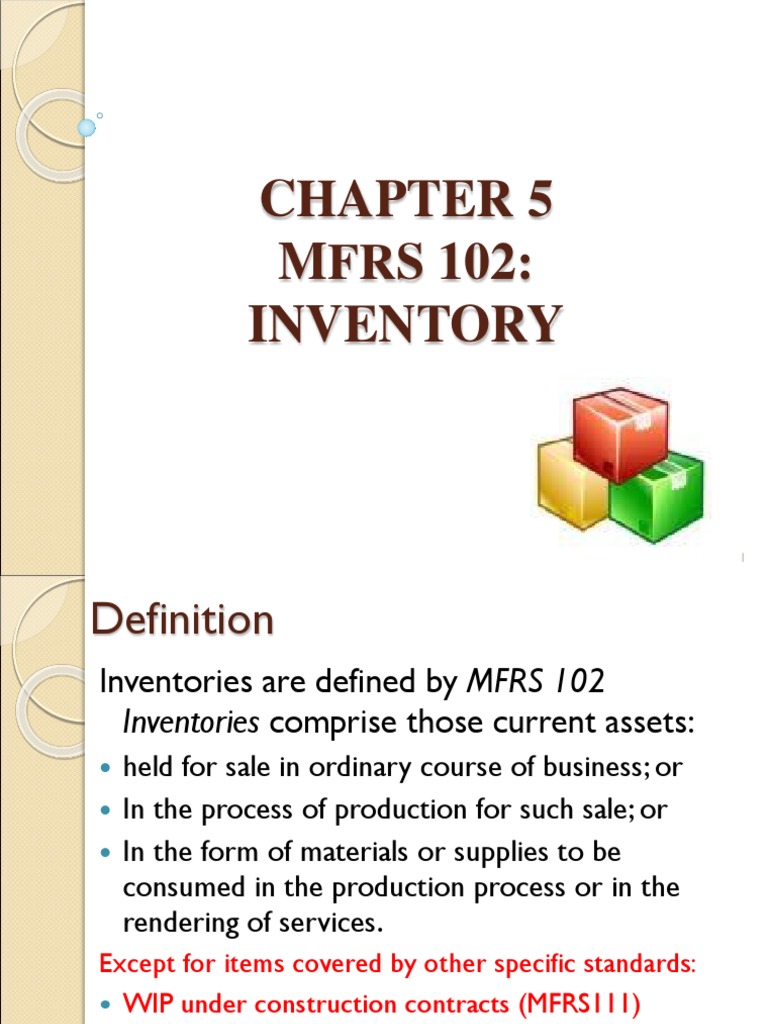 Chapter 5 Inventories | PDF | Inventory | Cost
