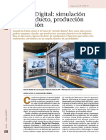 Gemelo Digital: simulación para producto, producción y operación
