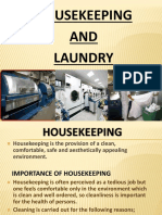 Hospital Housekeeping and Laundry Services