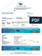 Your Electronic Ticket Receipt PDF