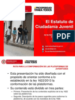 PLATAFORMAS DE JUVENTUD