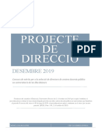 Projecte Direcció 2020-2024