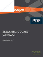 Elearning Course Catalog
