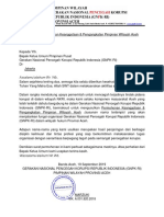 Surat Usulan Pengurus Pimpinan Wilayah GNPK-RI PDF