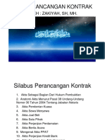 KONTRAK PERANCANGAN