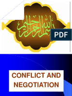Conflict & Negotiations