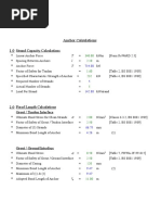 Secant Pile Wall Design Example | PDF | Deep Foundation | Civil Engineering