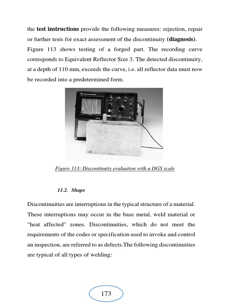 Ultrasonic Testing Handbook 182 | PDF