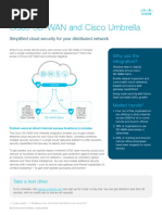 Cisco SD Wan and Umbrella