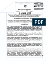 DECRETO 431 DEL 14 DE MARZO DE 2017 (1)