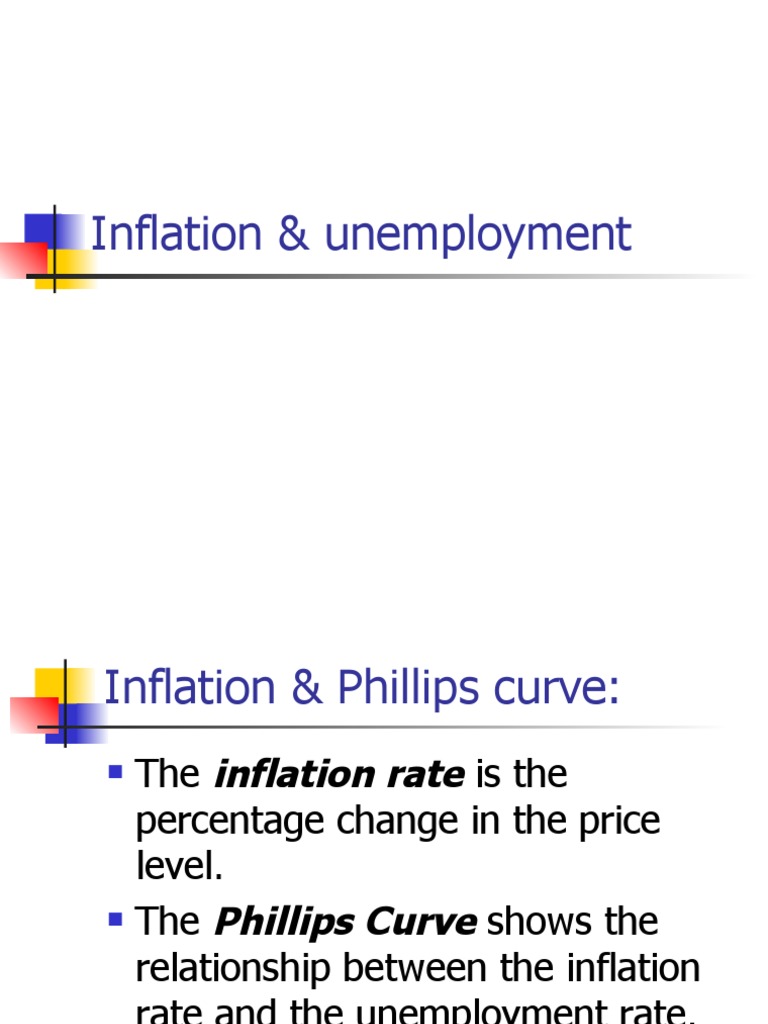 Inflation and Unemployment Explained | PDF | Inflation | Phillips Curve