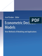 Economic Decision Models