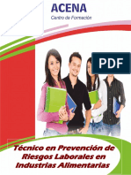 Técnico - Prevención - Riesgos - Laborales - Industrias - Alimentarias - DPR