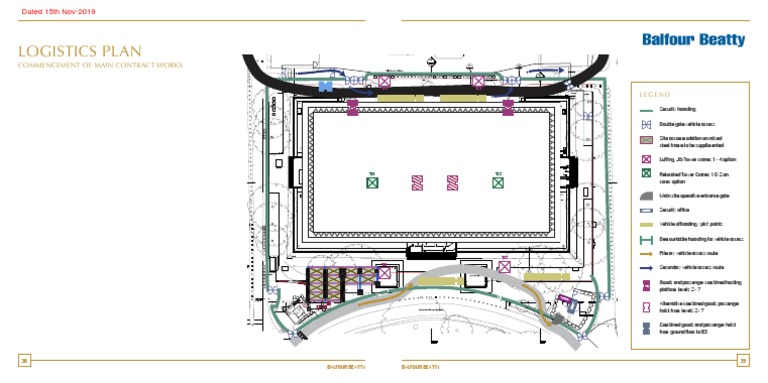 Site Logistics Plan Overview | PDF