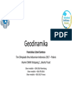 GEODINAMIKA SUMMARY