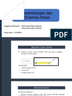 Keseimbangan - Dan - Dinamika - Rotasi (Materi)