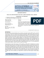 Single Cell Protein Production Using Var PDF