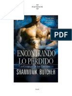 Butcher, Shannon K. - La Guerra de Los Centinelas 02 - Encontrando Lo Perdido