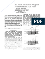 Penerapan Algoritma Sistem Semut Untuk Penjejakan Multi Target Pada Sistem Radar Multi Sensor