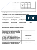 Examen HSE 2°A