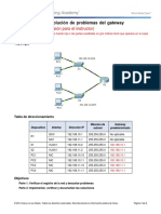 6.4.3.4 Packet Tracer - Troubleshooting Default Gateway Issues Instructions IG