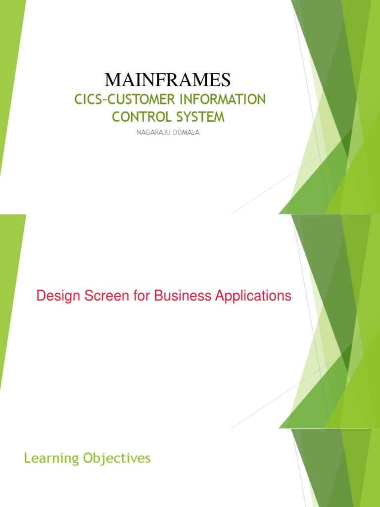 CICS BMS Screen Design Overview | PDF | Assembly Language | Computer ...