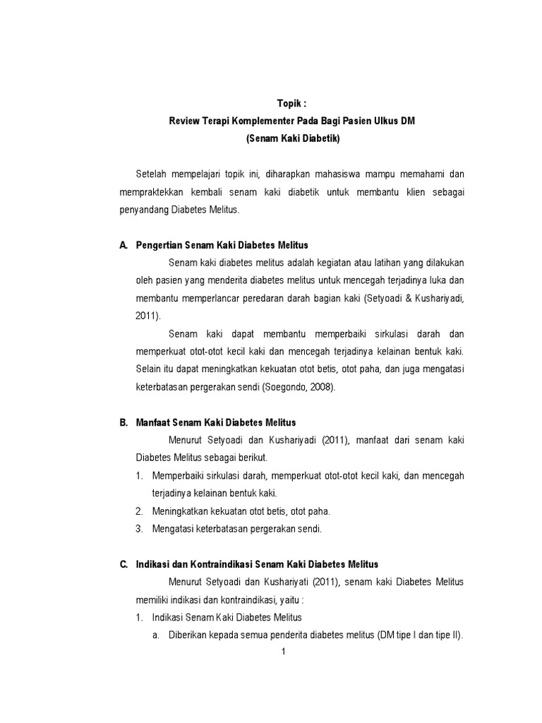 The Benefits of Diabetic Foot Exercises PDF