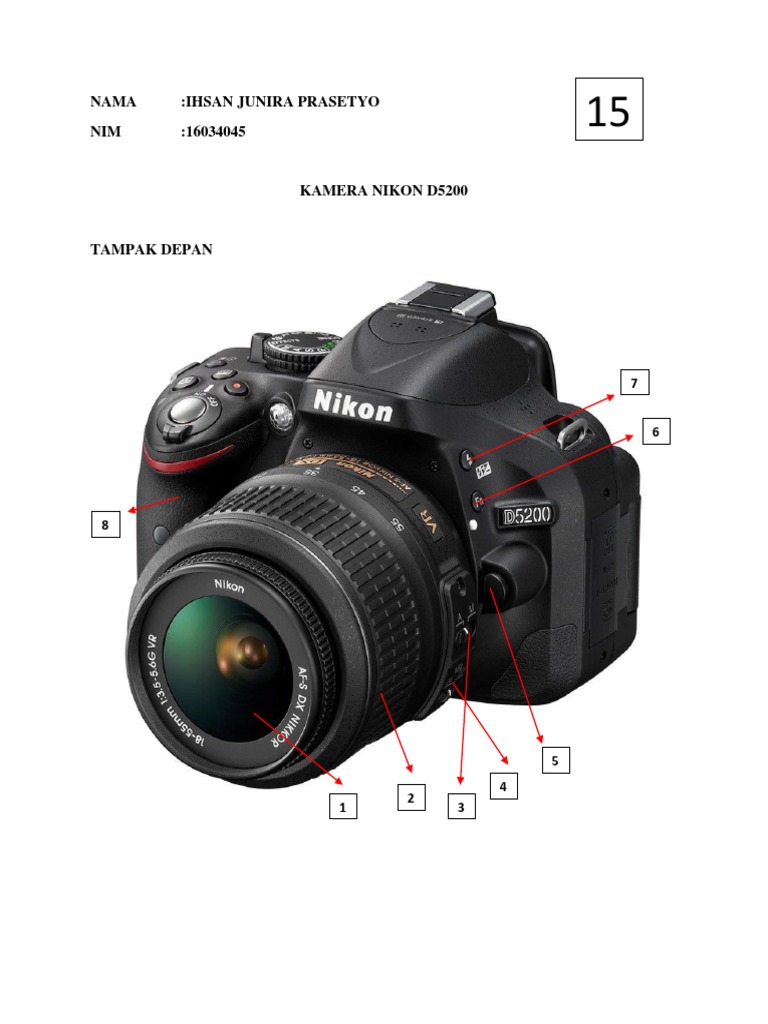 Bagian Kamera Nikon D5200 PDF