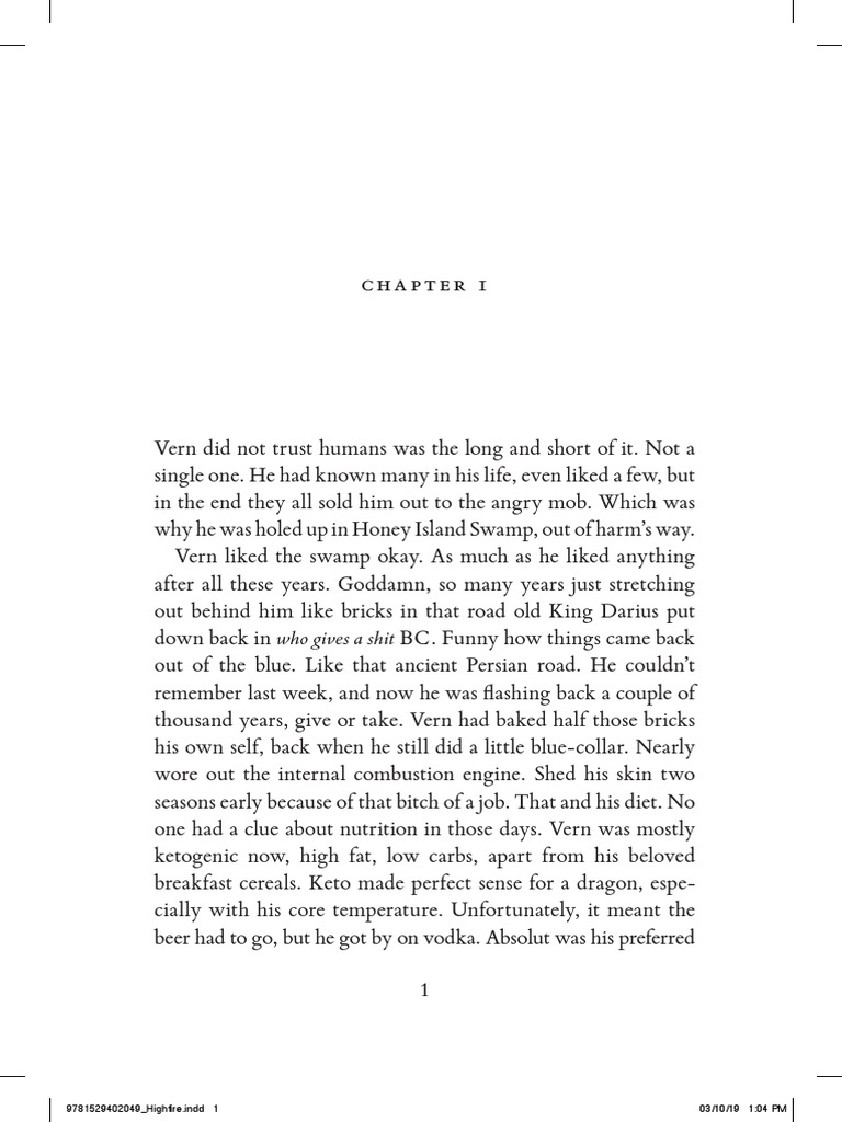 Highfire: A Dragon's Swamp Life | PDF | Nature
