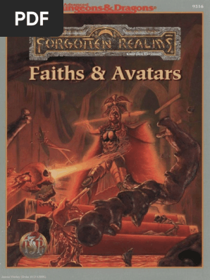 Faiths Avatars 2e Pdf Deities Campaign Settings