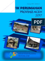 Statistik Perumahan Provinsi Aceh Tahun 2017